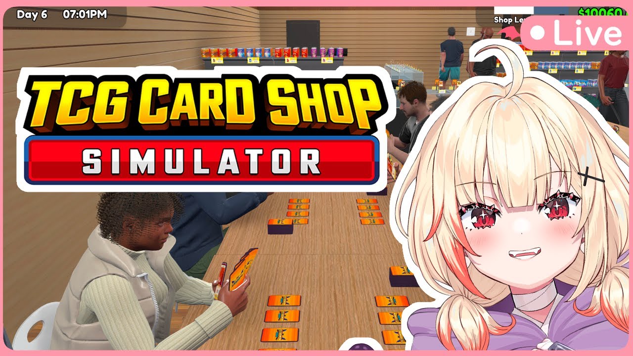 Watch me gamble for RARE cards! I-I mean, sell... tehee