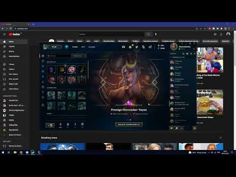 Opening Prestige Firecracker Vayne in an orb...