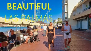 Las Palmas de GRAN CANARIA Spain 2024 🇪🇸 🔴 NEW Walking Tour in Canary Islands [4K UHD]
