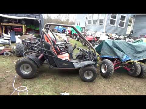 No Spark Off Road Go Cart, cheap and easy fix, $14 gets it running,