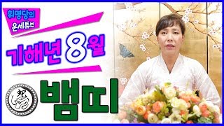 [서울점집][용한점집][천은궁] 휘명당 청담보살 기해년 8월 띠별운세 뱀띠