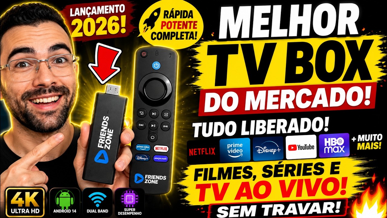 🚀 MELHOR TV BOX DO ANO! ESSA É A MELHOR TV BOX DO MERCADO - O APARELHO QUE TODO MUNDO ESTÁ FALANDO
