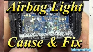 Airbag Light Cause & Fix B0104