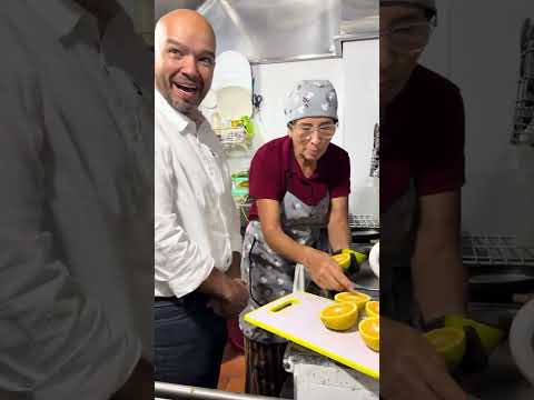 Jugo de ahuyama con naranja en Santa Bárbara Santander
