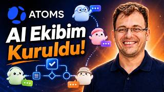 AI Agent Mantığını İlk Kez Bu Kadar Net Göreceksiniz - Atoms dev İncel