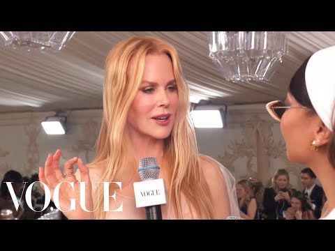 Nicole Kidman on Wearing Her Chanel N°5 Dress 25 Years Later | Met Gala 2023 With  | Vogue