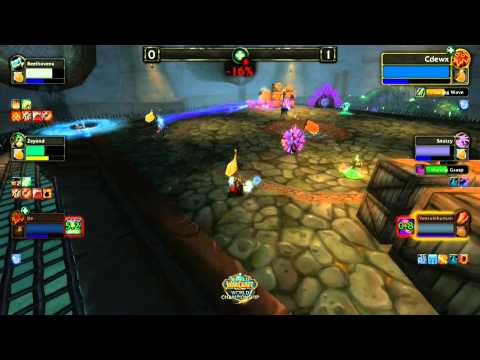 Blizzcon2014魔獸世界Popped CD No Skill VS 3 Amigos第二場