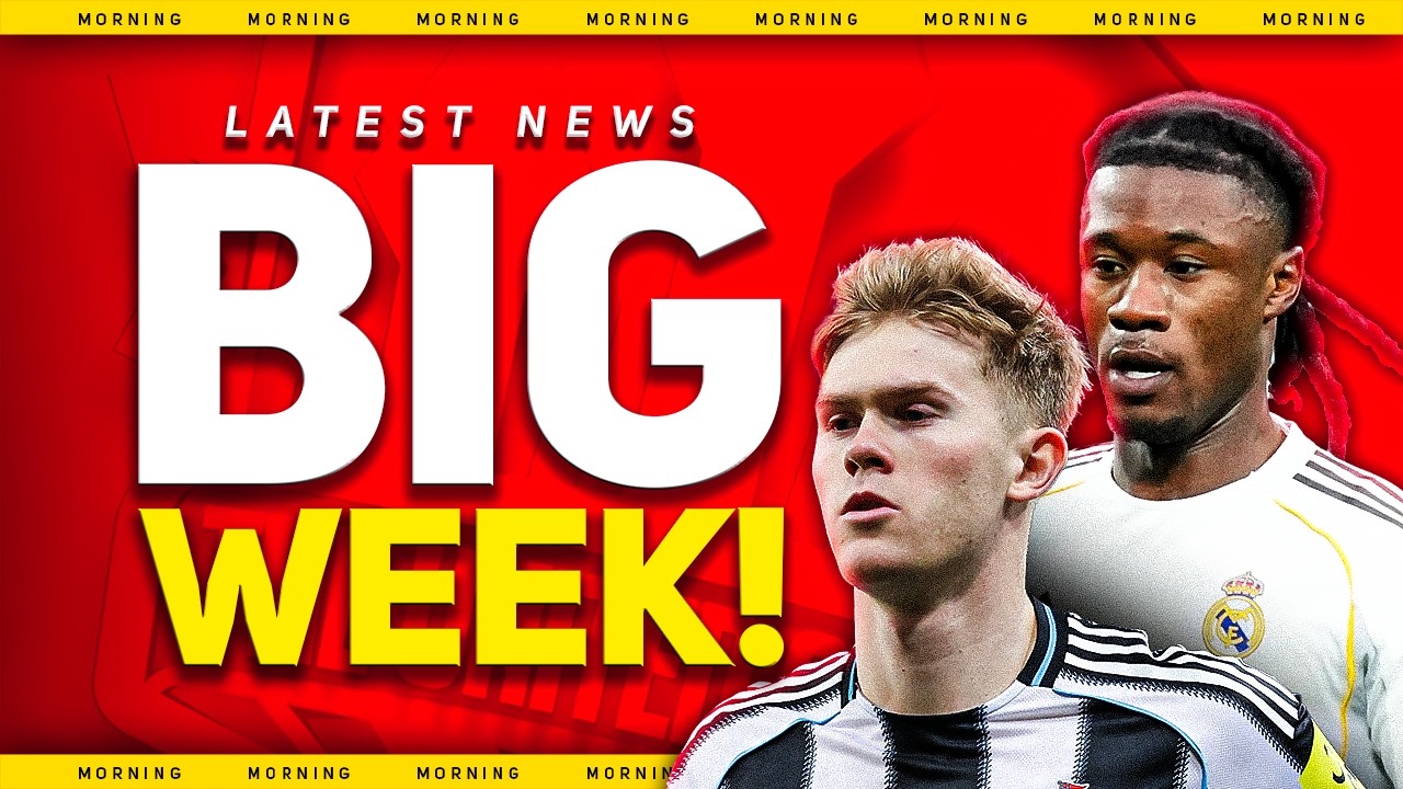 Camavinga BID? Hall AND Lewis-Skelly LATEST! Man Utd Transfer News