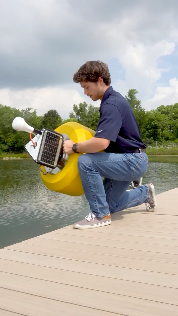 Wave Your Buoy Deployment Troubles Goodbye | NexSens CB-75-SVS Wave Buoy