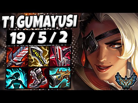 T1 Gumayusi Samira vs Xayah [ ADC ] Patch 12.23 Korea Challenger ✅