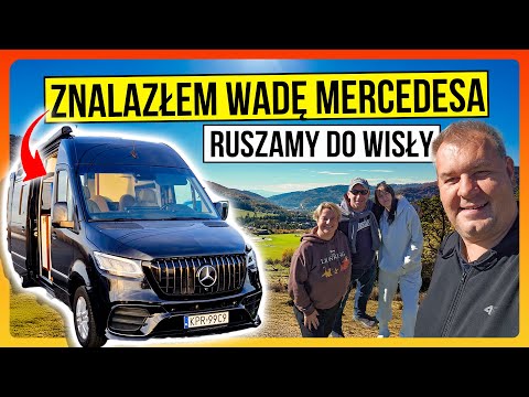 CZY TO WADA MERCEDESA? Ruszamy do WISŁY, Pusty Zbiornik - Kampervanem po Polsce