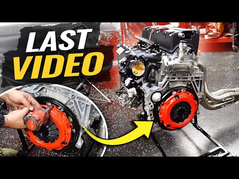 Action Clutch Stage 3 With Chromoly Flywheel Installed On K-Series K24A