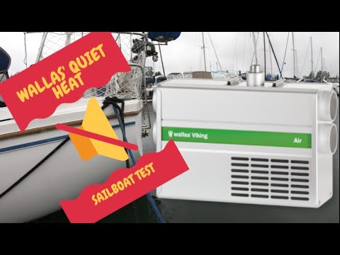 Wallas Viking 30 Marine Diesel Air Heater Noise Test on a Sailboat