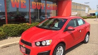 preview picture of video '2013 Chevrolet Sonic LT RED Hometown Motors of Wausau Used Cars'