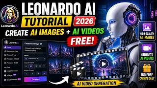 Create AI Images + Videos FREE with Leonardo AI | Full Beginner Guide