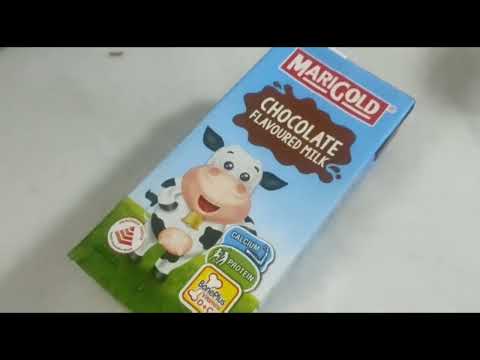 Unwrapping Marigold Chocolate Flavoured Milk