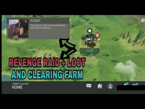 Visiting farm + Revenge raid and loot - Last day on Earth.