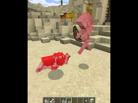 EPIC Minecraft Battle: Armored Wolf vs Skeleton!