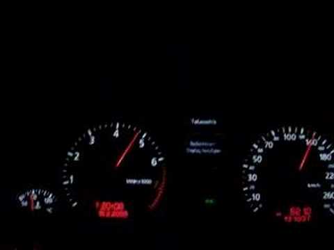 Audi A8 W12 6.0 0-180km/h