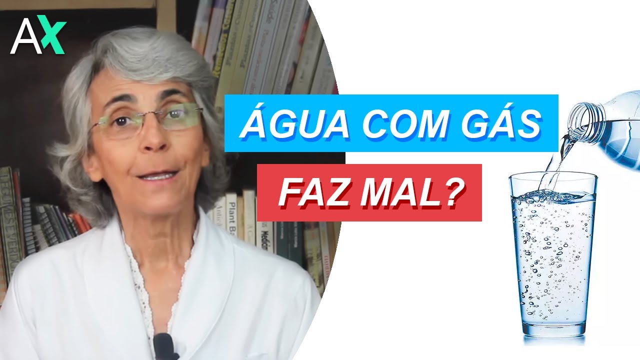 Água com gás faz mal?