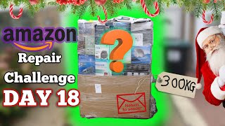 FIXING AMAZON RETURNS PALLET | DAY 18 | 2025 ADVENT Challenge