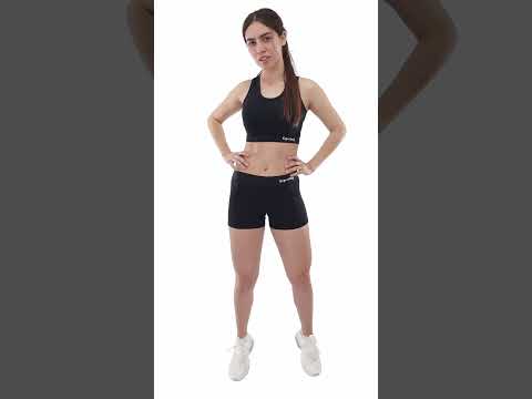 Conjunto Deportivo Mujer – Top y Shorts en Lycra – video demostrativo