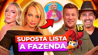 ANALISANDO A SUPOSTA LISTA DE PARTICIPANTES DA FAZENDA 2026 | Diva Depressão
