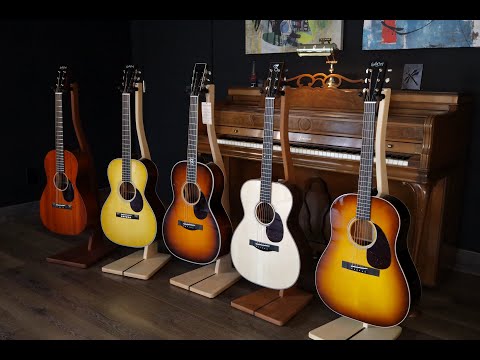 Demonstration of five new Santa Cruz Guitars