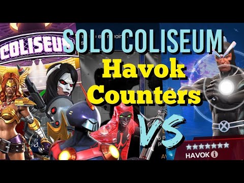 MCOC - Solo Coliseum - Havok Counters - Full Fight Breakdown