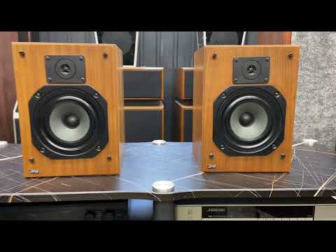 JPW Sonata bookshelf speakers 1990's - Black image 3