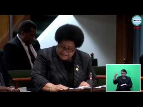 Selai Adimaitoga's response to COVID-19 Response Budget debate