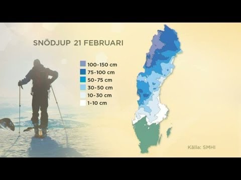 Sophia Nilsson om sportlovsvädret - Nyhetsmorgon (TV4)