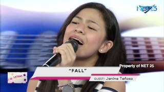 JANINE TEÑOSO - FALL (NET25 LETTERS AND MUSIC)
