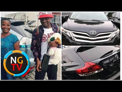 Ghanaian dancehall musician Murphy Mccarthy buys Toyota Venza for his mother