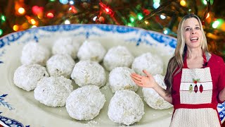 Russian Tea Cakes  |  Snowball cookie recipe ⛄️