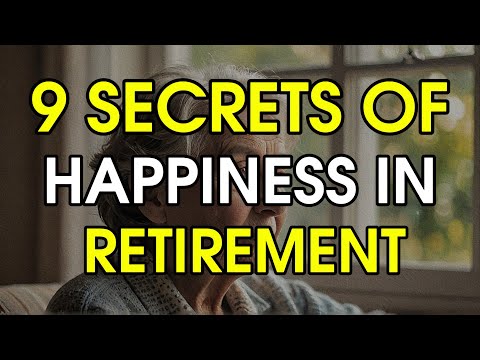 9 Secrets to HAPPINESS in RETIREMENT Simple Tips for Life AFTER 60 | MrJamAdvice