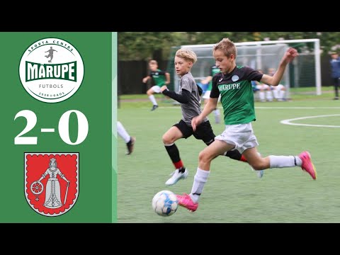 23.09.2022: Mārupes SC – Kuldīgas FS/Talsu NSS. Ventspils Cup 2023 U12