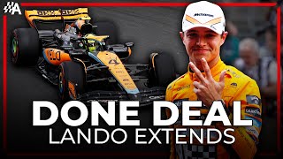 Lando Norris EXTENDS McLaren Deal