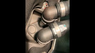 SAAB 9-3 Heater hose replacement 2005