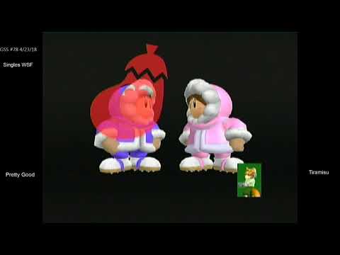 GSS 78 SSBM - Pretty Good (Ice Climbers) vs. HoG | Tiramisu (Fox) - Melee WSF