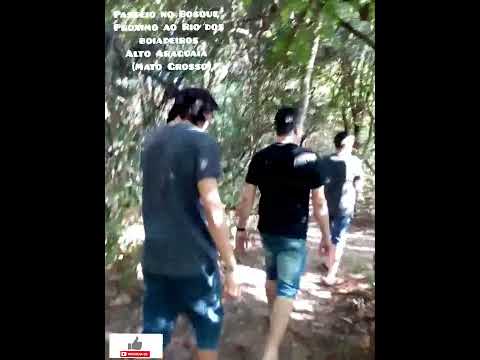Passeio no Bosque no Rio dos Boiadeiros Alto Araguaia- Mato Grosso 2018.  #seinscrevaecompartilhe