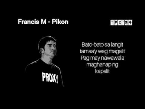 Francis M - Pikon (with lyrics)