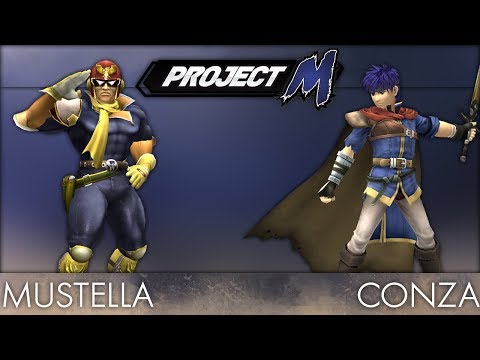 QUT Smash 2 Project M  - WR2 - Mustella (Captain Falcon, Fox) vs ConZa (Ike, Captain Falcon)