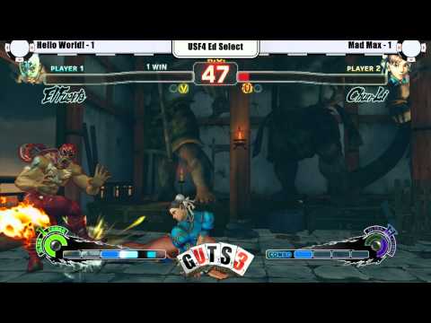 Ultra Street Fighter IV Edition Select @ GUTS3 - Part 1