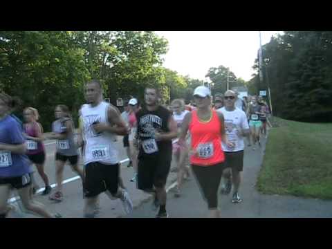 Colonial Road Runners' Fun Run, 3.25 miles, Raynham, MA, 2014-08-25