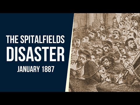 The Spitalfields Disaster - Tragedy In Prince's Street 1887.
