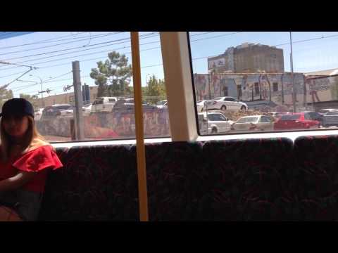 Ride in Transperth train 232 from Perth Station and McIver.