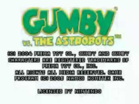 Gumby vs. the Astrobots GBA