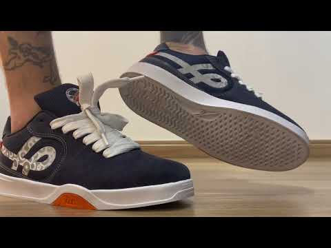 TÊNIS ÖUS IMIGRANTE SÉRIE X MARINHO LARANJA ESSENCIAL