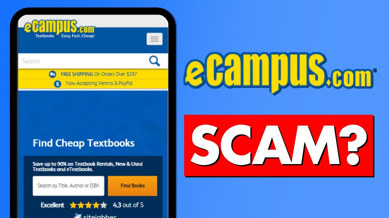 eCampus.com Review - Legit or Scam?